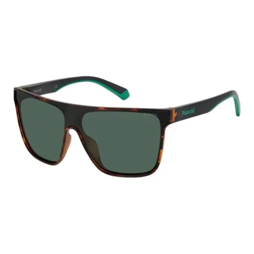 Polaroid Пластик Квадрат Солнцезащитные очки Унисекс Черепаховый