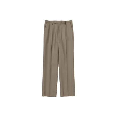 Auralee Fw25 Свет MELTON Узкая версия SLACKS Повседневные брюки Мужской