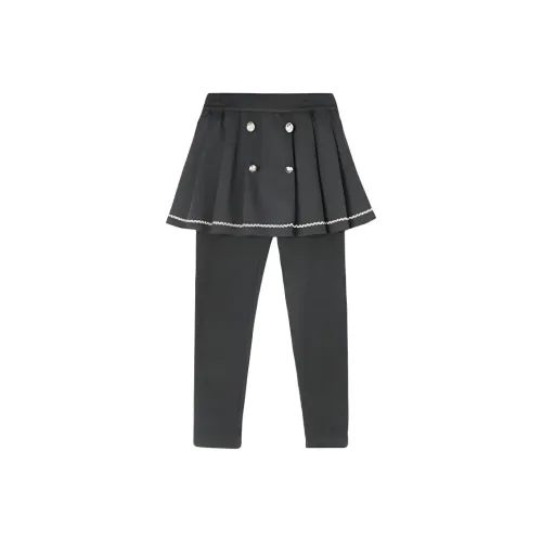 YUANYUAN GIRL Серые KIDS Брюки