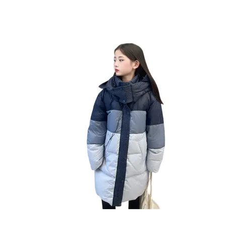 Rindu Пуховик Зимний Корейский стиль Детский