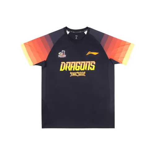 Подкладка Цзянсу Команда Черная Унисекс T-рубашки