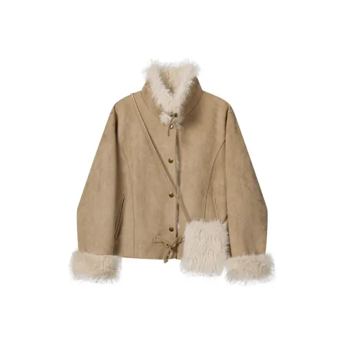 GORGEOUSIDEA Бархат Feel Пальто Женское