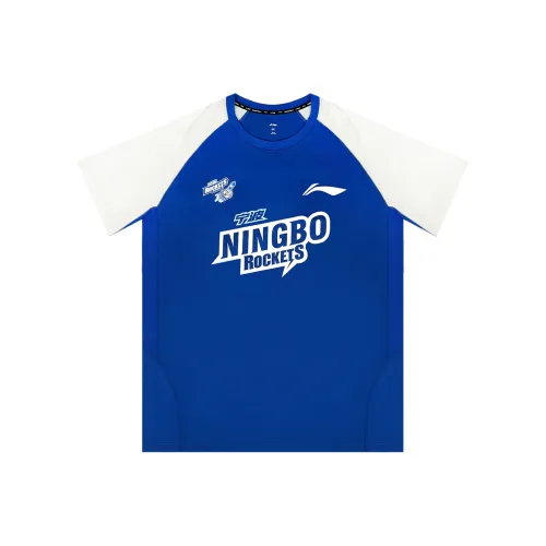 Т-рубашка с подкладкой унисекс синий и белый