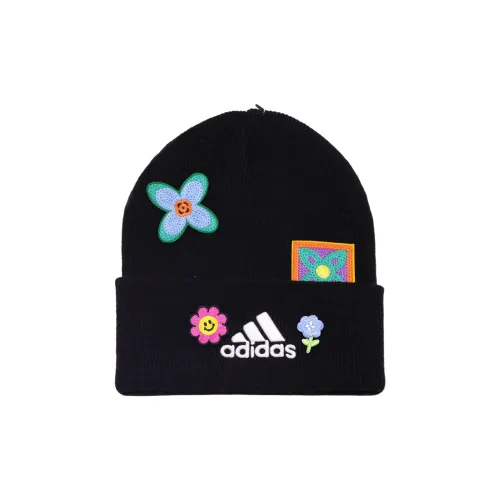 Adidas Полиакриловая кислота Шапки-бини Унисекс Черный