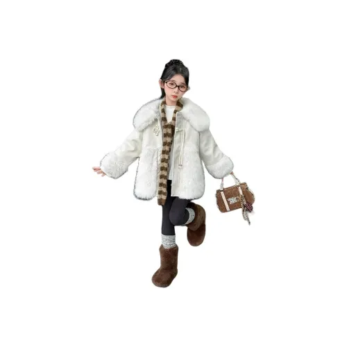 MAMIMAKA Бежевый Школьный возраст Натуральный и искусственный мех