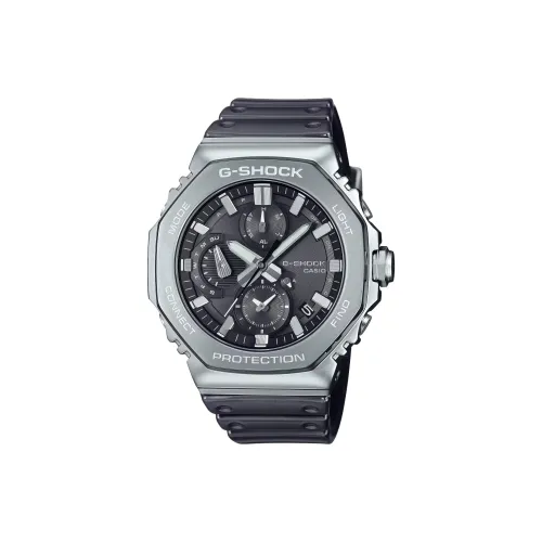 CASIO GMC B2100 Коллекция Солнечный Кварцевый Механизм Смольный Ремешок Часы Унисекс Черный Циферблат