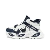 Белый, темно-синий, с флисовой подкладкой