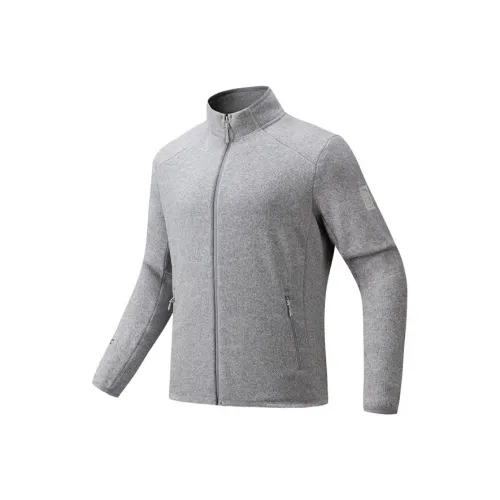 Anta Winter Puffer Куртка Унисекс AC7701SH Микрочип Серый Dual Краситель Вересковый Серый