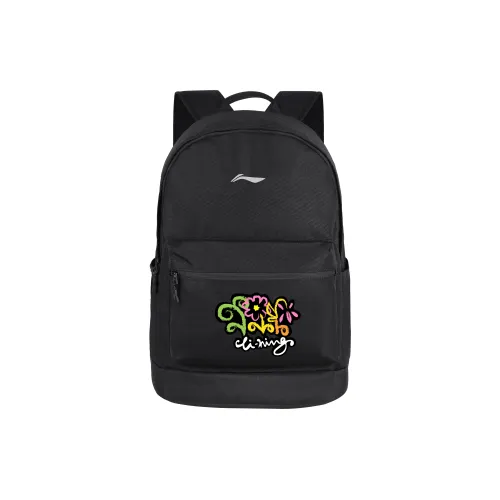 Полиэстер подкладка рюкзак стандартный унисекс черный солнце подкладка цветочный