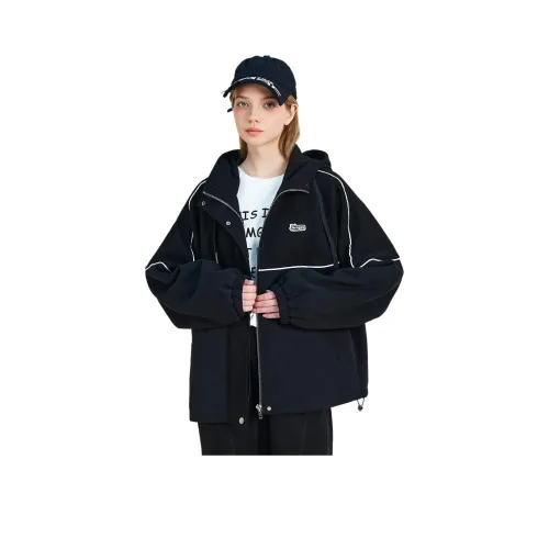 MUGUOGUOMU Осенняя куртка свободный крой женский