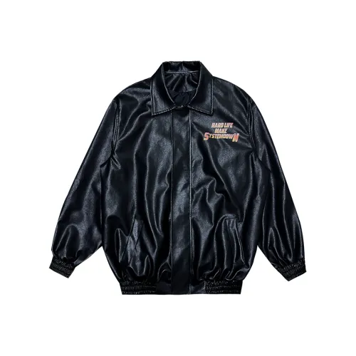 Systemdown кожаная куртка унисекс