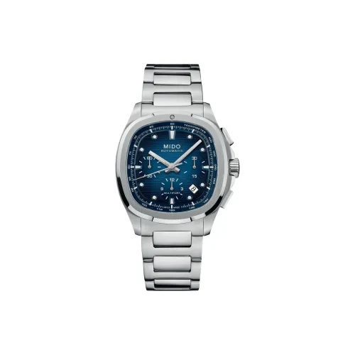 Mido Автоматический Механический Мужские Часы Helm 42мм*41,2мм*14,3мм Синий
