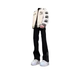 Черный [с флисовой подкладкой и утепленный]