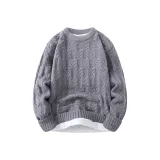 Серый (утолщенный с флисовой подкладкой)