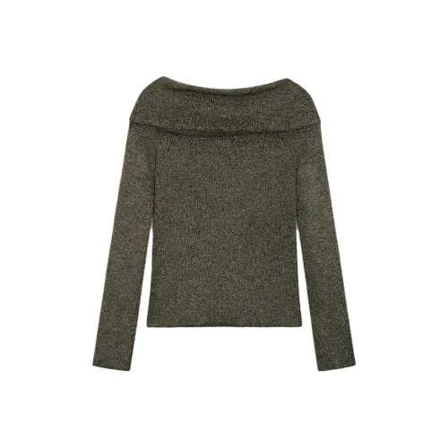 Massimo Dutti Черный Женский Трикотаж