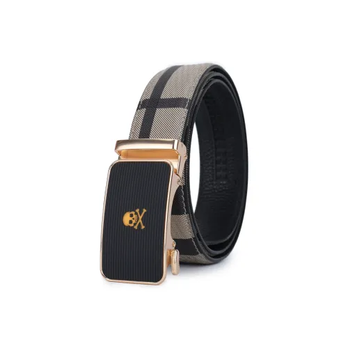 Devanro Коровья кожа ремни мужской 3,5 см