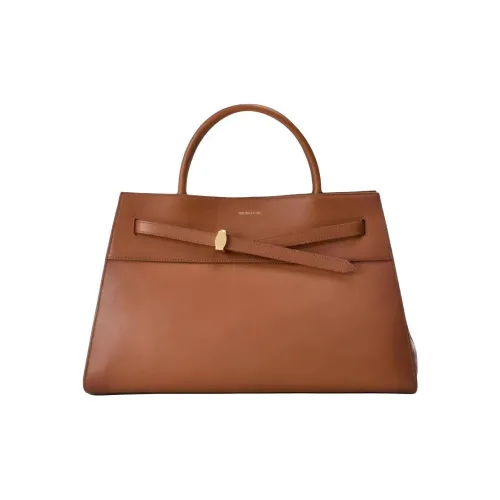 VERONICA BEARD Телячья кожа Сумка Большая Женская Коричневая