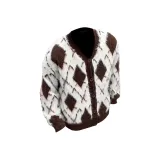 Коричневый [Арктический мех, длинный, мех норки]