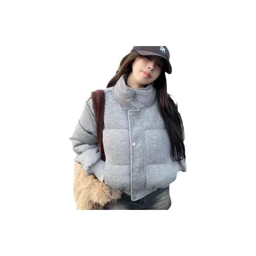 VKXOW Серый Женский пуховик