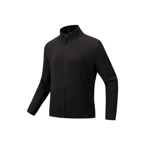 Anta Winter Puffer Куртка Унисекс AC1601SH Основной черный Dual Краситель Вересковый серый