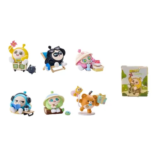 Egg Party Go Picnic Коллекция Слепые Коробки Один Mystery Коробка Целая Коробка 6 шт