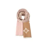 Шарф с градиентом [Светло-желтый, Светло-розовый, Бежевый, Белый]