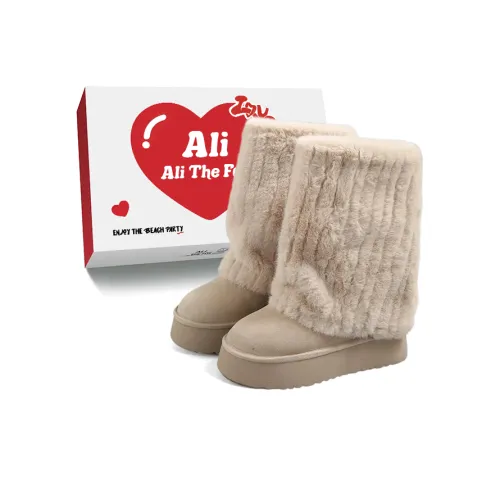 Али Тх Фокс С флисовой подкладкой Термические Минималистский стиль Мода Носки-снуд Женские