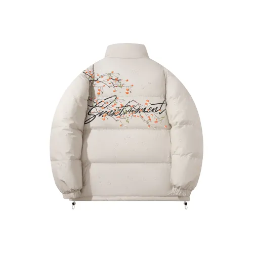 SUNSETMONENT Пуховик Пальто Унисекс