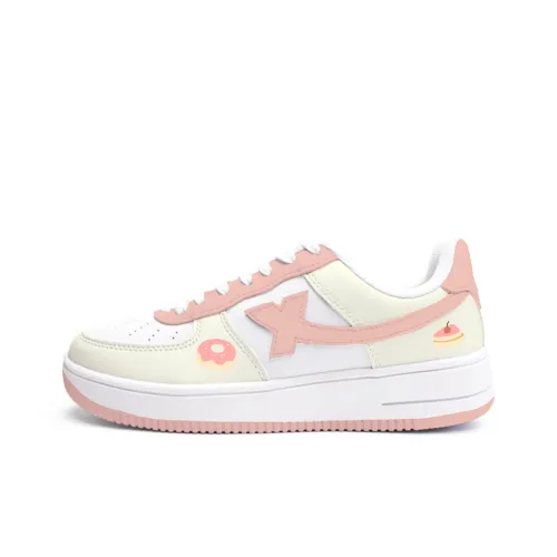 XTEP Air Force One Износостойкие и Легкие Низкие Кроссовки для Скейтбординга Женские