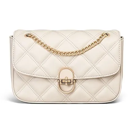 Younger Song Сумка через плечо из синтетической кожи стандартная женская цвет экрю