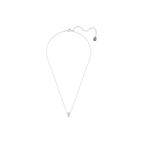 Swarovski Dextera Ожерелья с родиевым покрытием унисекс серебряный