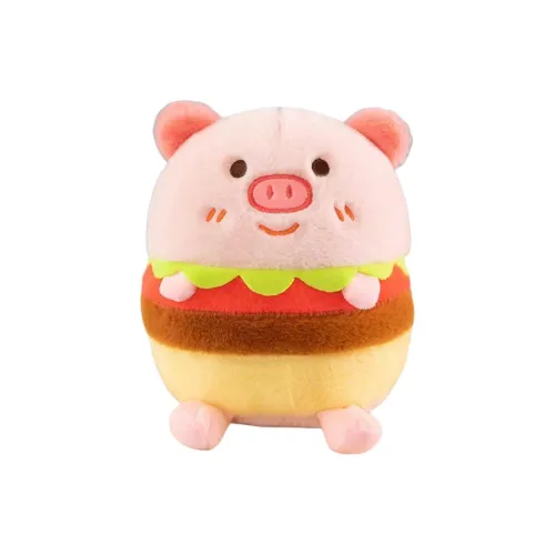 XINGQIXUAN Милый гамбургер Свинка Плюшевая кукла Куклы Плюшевая кукла 23 см Длина тела