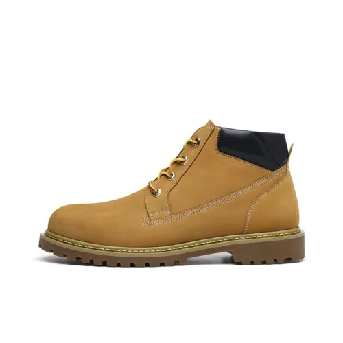 He Jinchang Короткий Мартин Boot Мужской