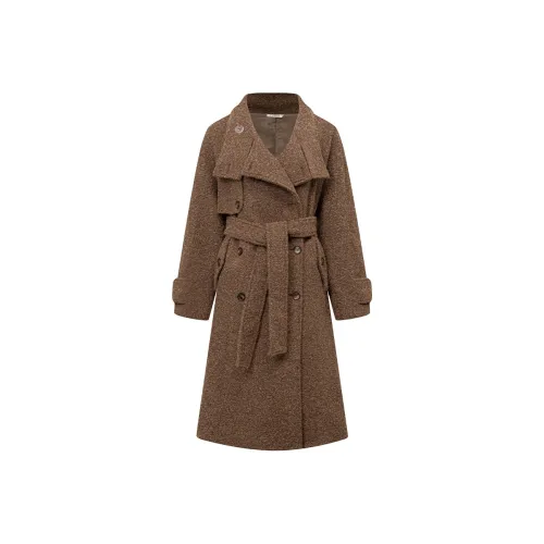 Ariseism Кофе Женские Пальто