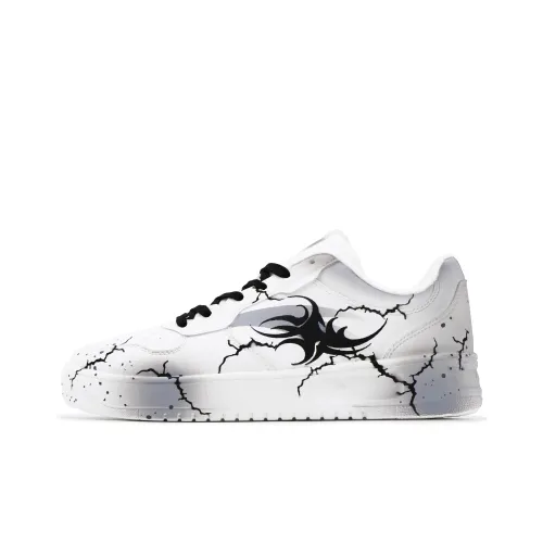 Anta Relaxed Slip-Resistant Shock Absorbers Low Top Skateboard Shoes Men's