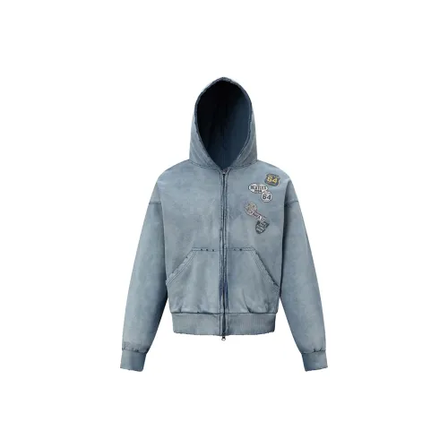 MR NEARLY Синий Унисекс Свитшоты