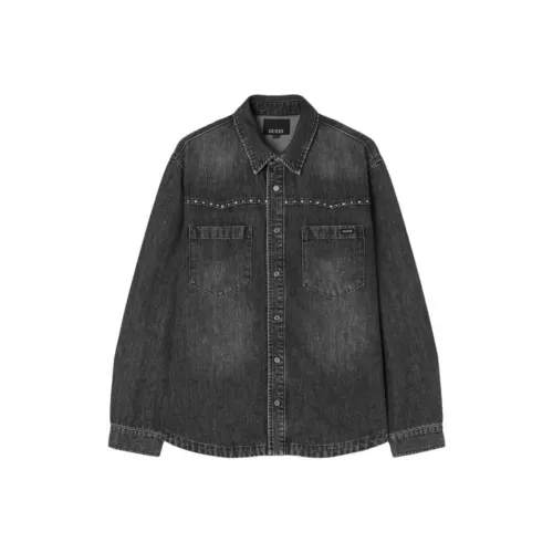 GUESS Серые Унисекс Рубашки