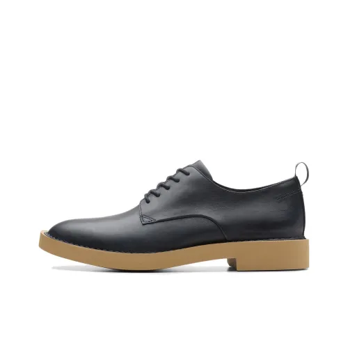 Clarks Martock Кружево Туфли Мужской Черный