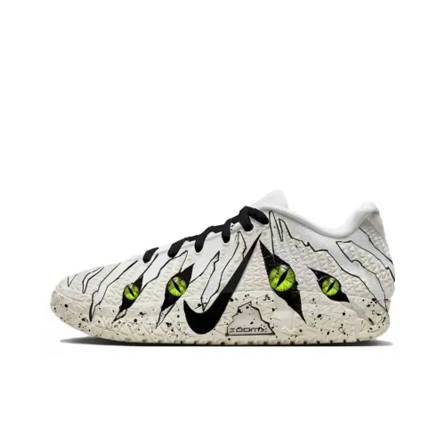 Nike Ja Morant 3 Eye OF Greed Аbrasion Resistant Low Топ Баскетбольные кроссовки Мужской Черный Белый