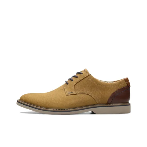 Clarks Radcliff Low Туфли Мужские Желто-Коричневые