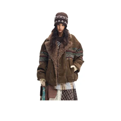 MONTVOO Кофе Женские пуховики