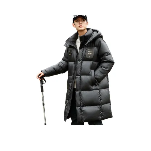 JIUDIIMAN Черный Унисекс Пуховики