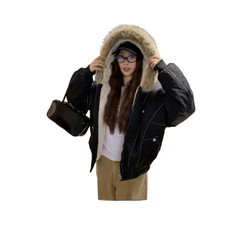 COVER TIME Хлопковый пуховик женский