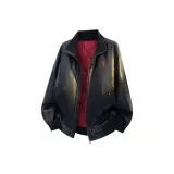 Чёрный с красным логотипом