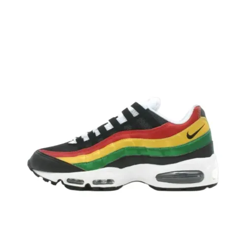 Nike Air Max 95 Low Топ Повседневные Беговые Кроссовки Мужские Черные