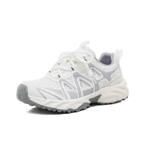 Warrior Женская обувь Амортизация Устойчивость к истиранию Дышащая Противоскользящая Низкий Топ Толстая подошва Кроссовки Женские