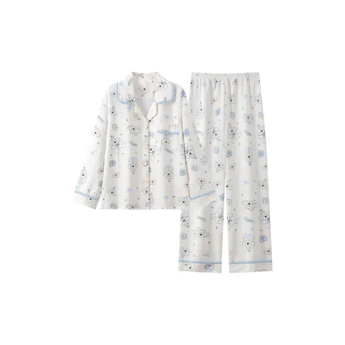 ЮЙЧЖАОЛИНЬ Pajama Комплект Осенний и Зимний Женский