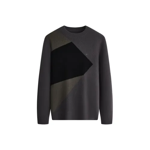 SEPTWOLVES Черный Серый Цвет Мужские Свитера