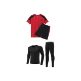 2401 Красный Комплект одежды (Длинный рукав, большемерный, рекомендуется размер пуховика)