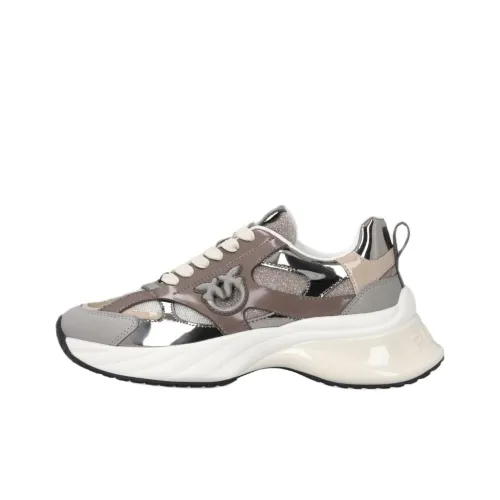 PINKO Love Birds series Низкий топ Повседневная обувь Женская Коричневый